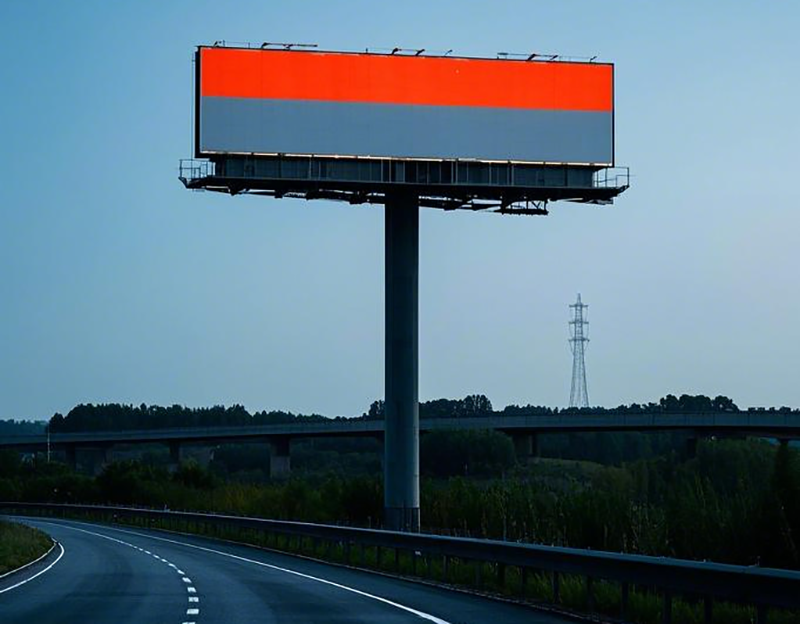 四川廣安單立柱廣告塔，高炮廣告牌制造商